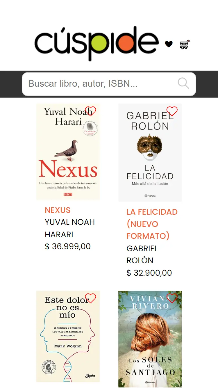 Cuspide Web Page Clone